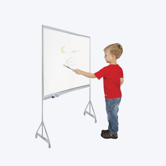 Mampara con Pizarra Blanca ( .90 x 1.20 x 1.20 MTS.)